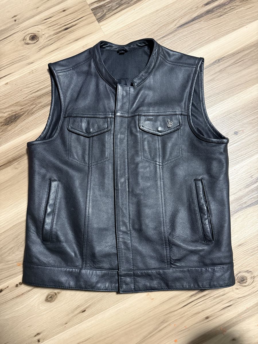 FMC Leather Vest "L"