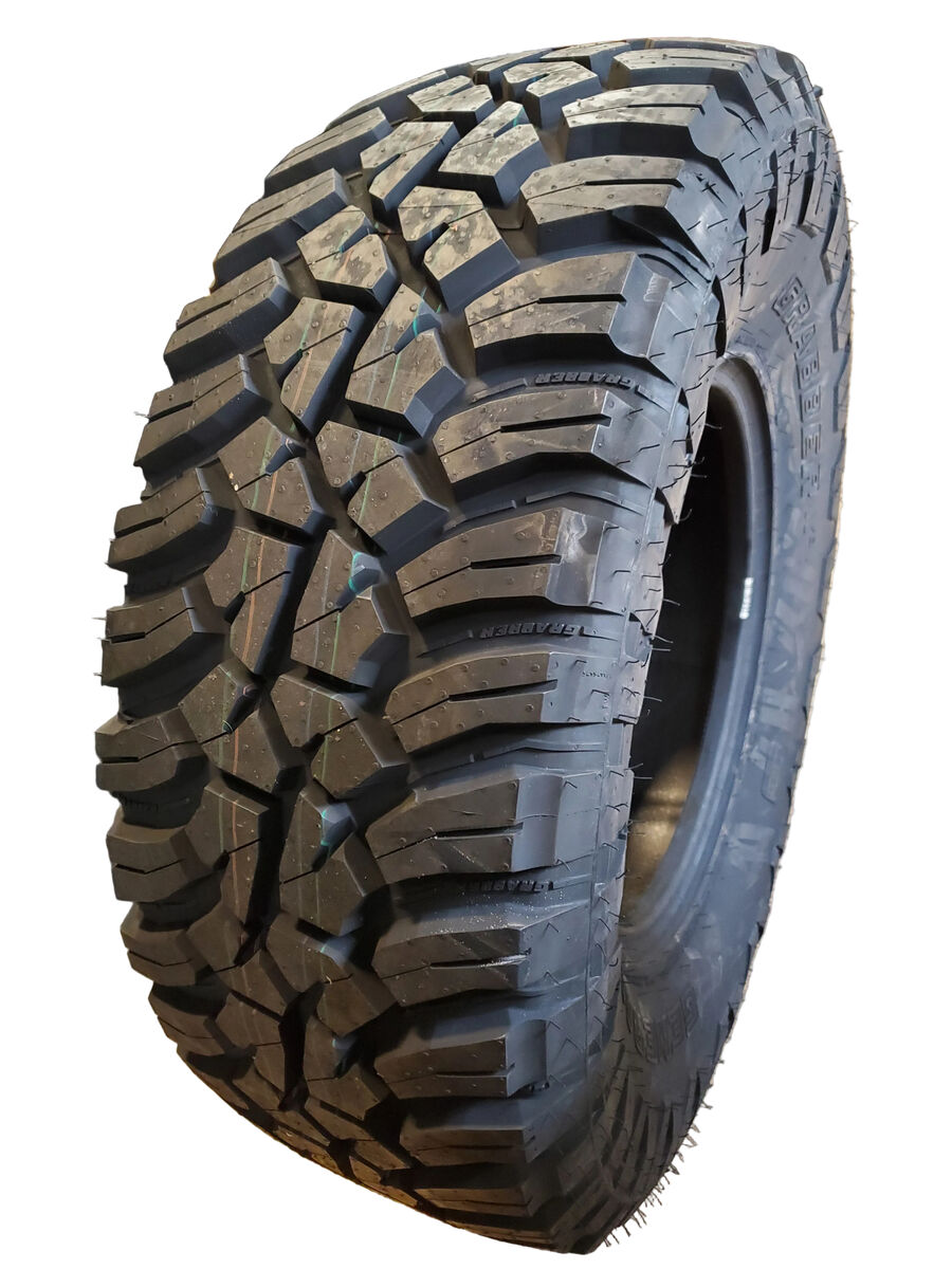4 GENERAL  GRABBER X3 BSW LT 315 70 17 121/118Q 10 PLY  MUD TERRAIN TIRE 04505810000