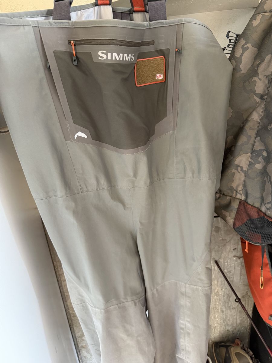 2025 Simms G3 Guide Waders Stockingfoot Fishing Gray
