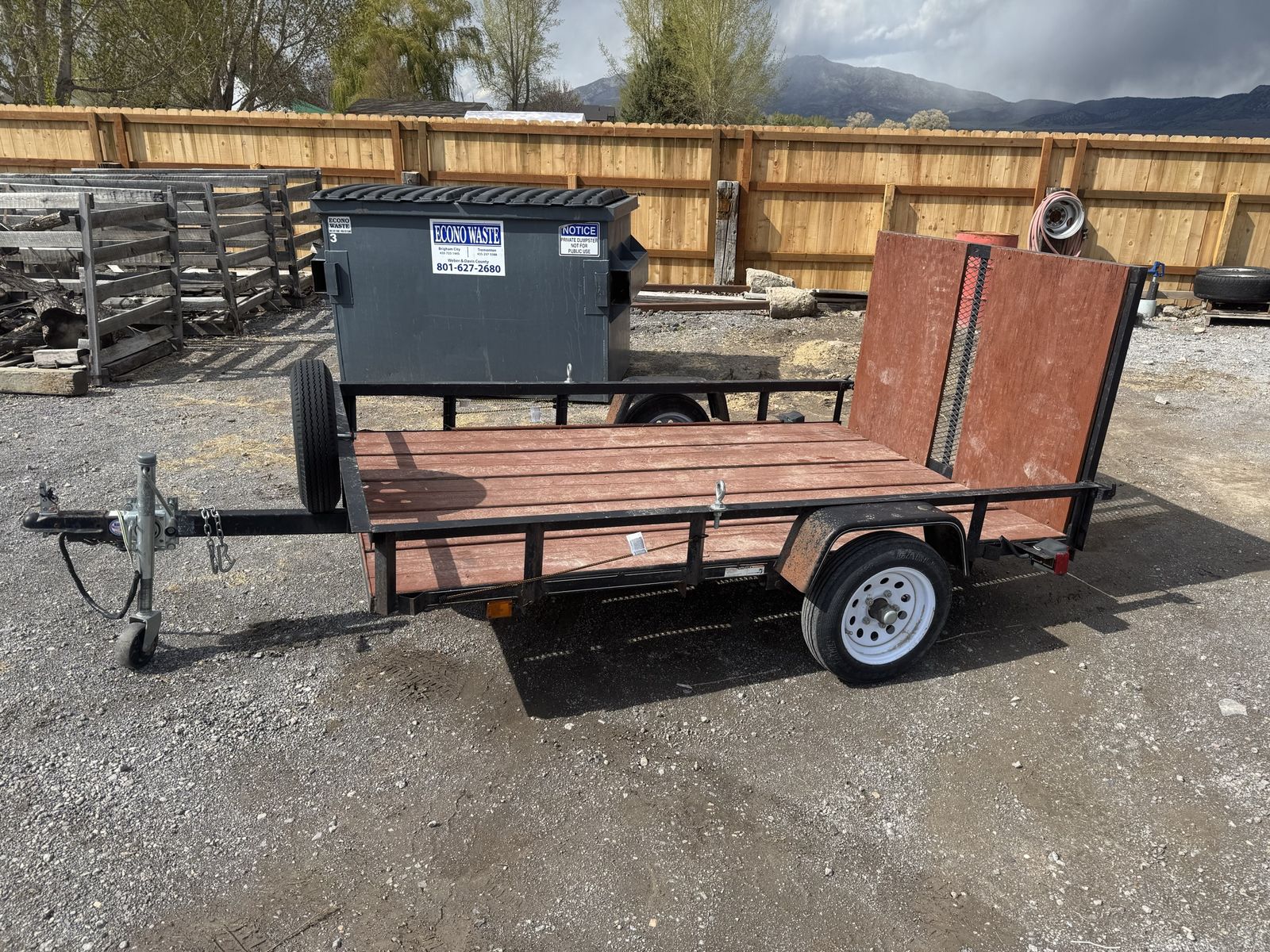 5x8 utility trailer
