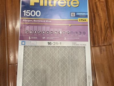 *FREE* furnace filters 16x25x1