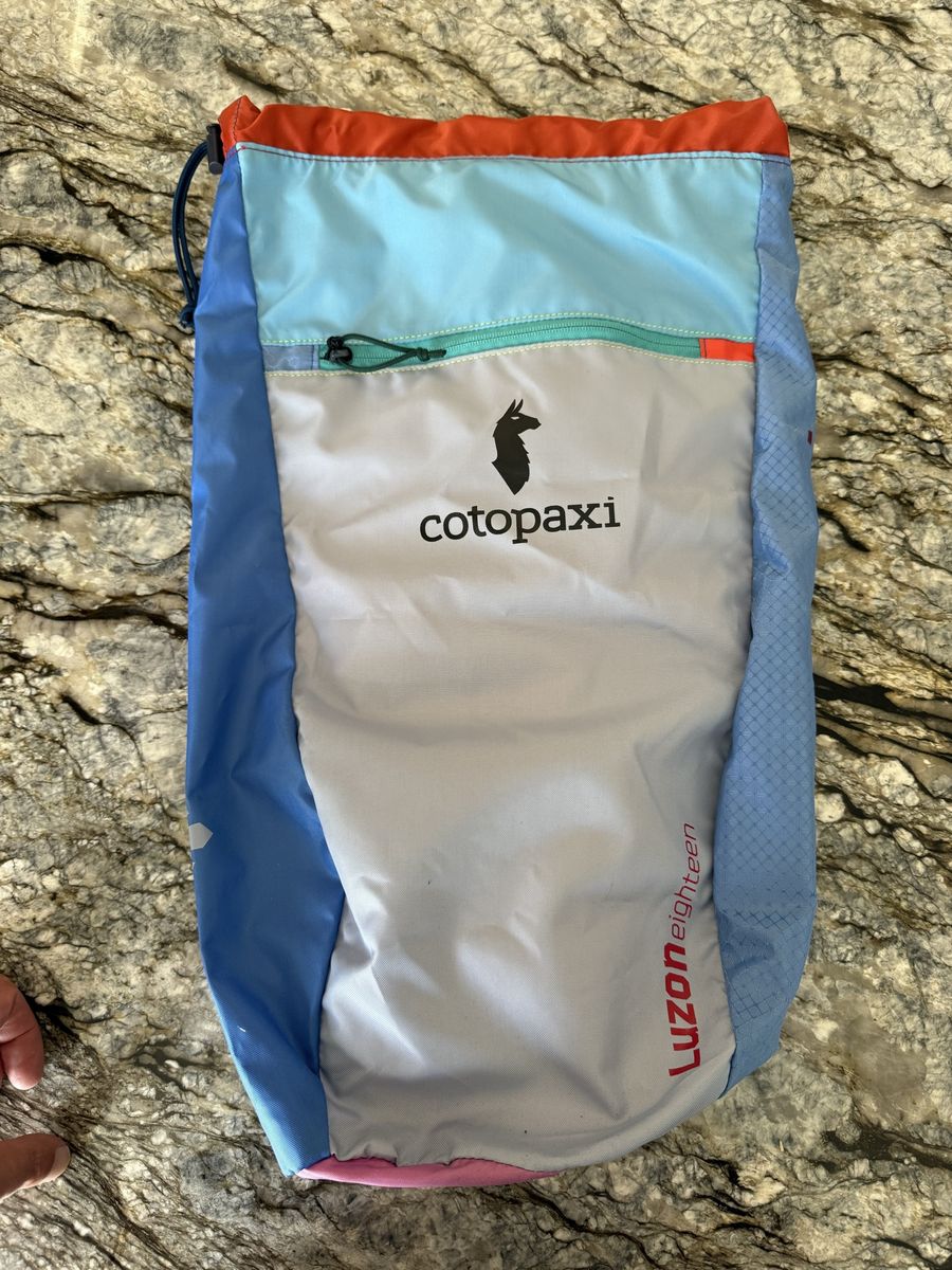 Cotopaxi Luzon 18L Lightweight Daypack - Ripstop, Drawstring, Padded Straps, Colorful