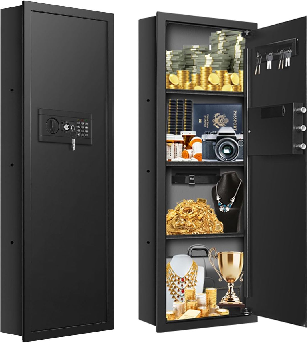 Tiskgg Tall Fireproof Home Safe