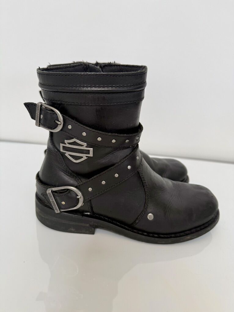 Women’s Harley-Davidson Black Boots Size 7.5