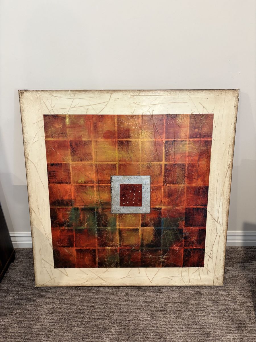 Abstract Square Art Piece