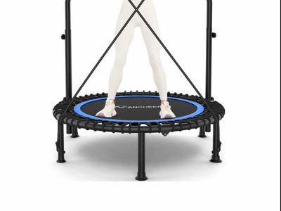 Foldable exercise trampoline