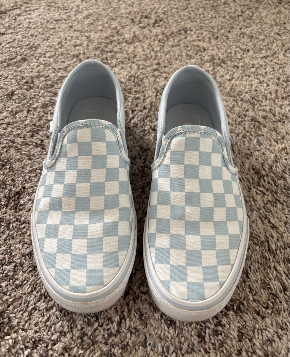 Woman’s Checkerboard Vans