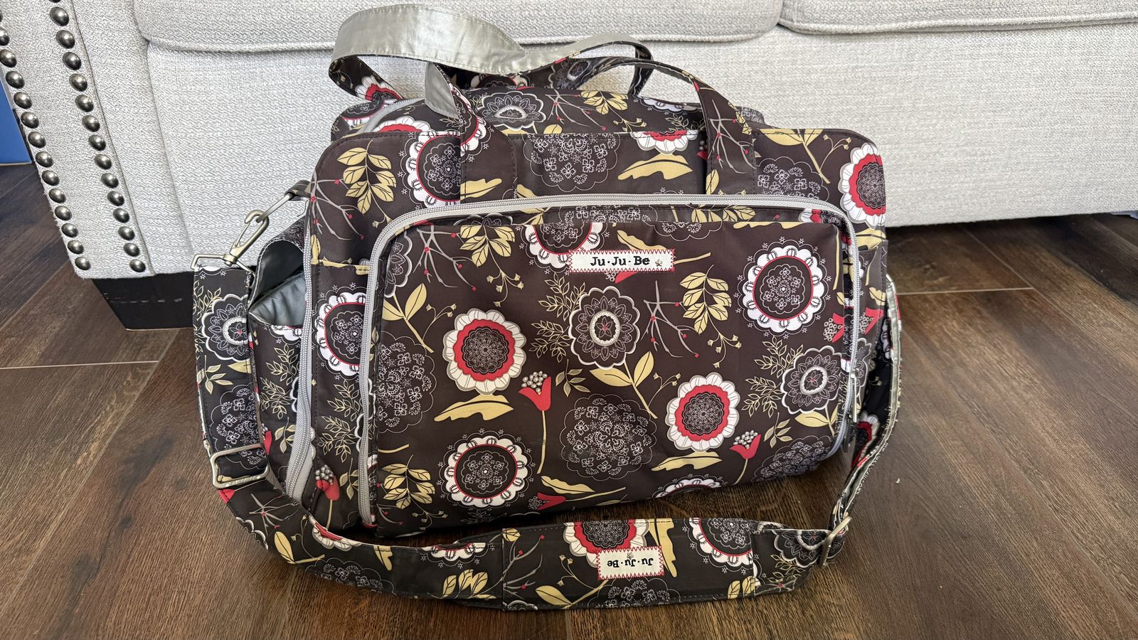Floral Diaper Travel Bag