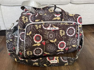Floral Diaper Travel Bag