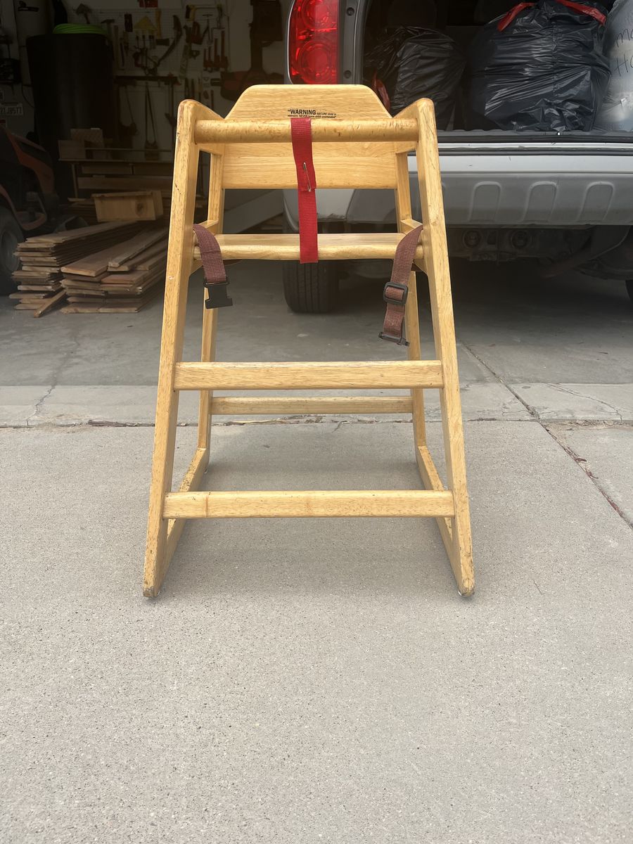 High chair for toddler $10