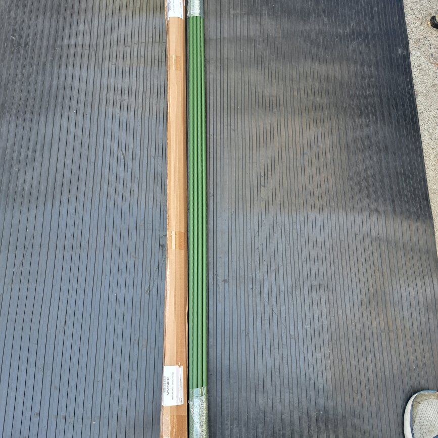 garden stakes 7/16" dia 4' 6' & 7'ft