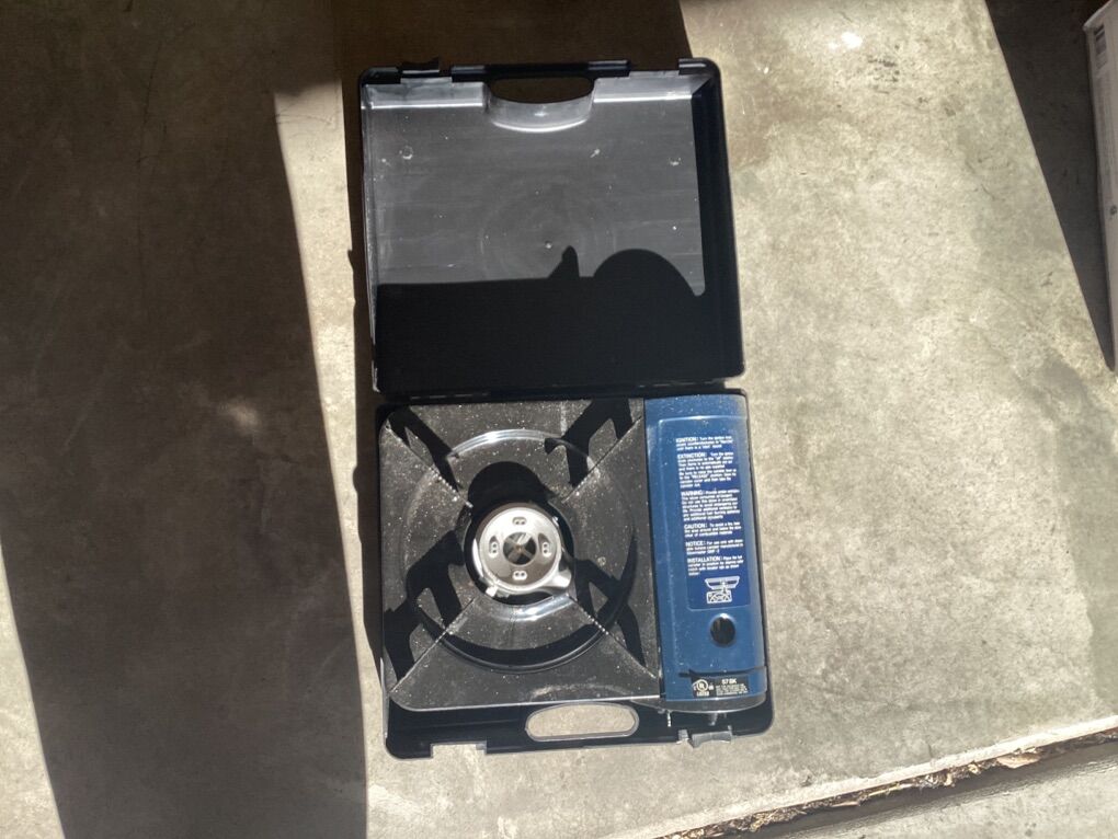 Two camp burners hard case