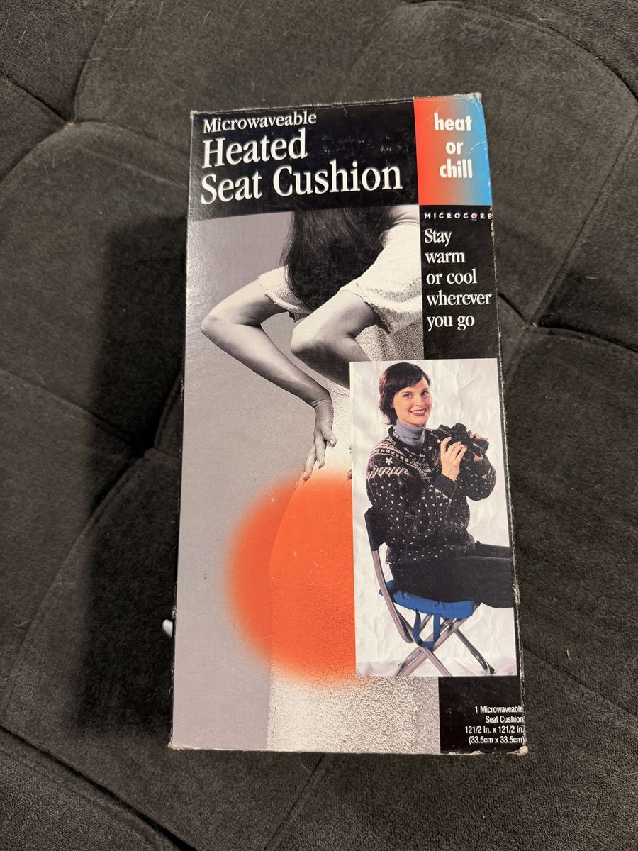 Microwaveable Heated/Chilled Seat Cushion - 12.5" x 12.5"