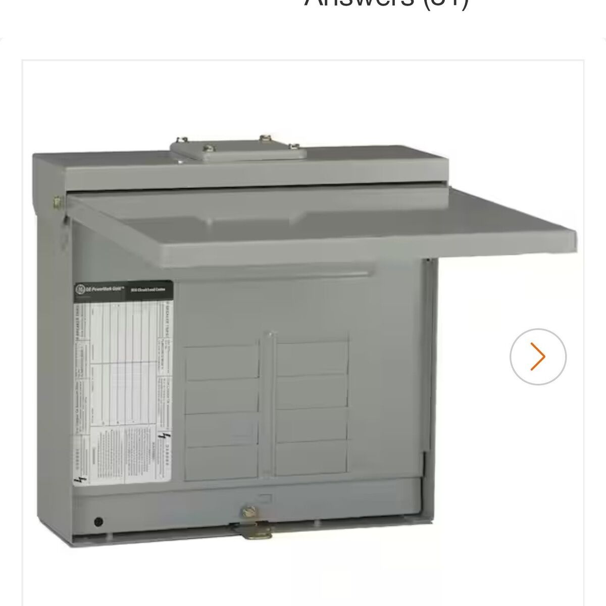 powermark gold breaker panel