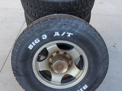 265/75 R16 8x6.5 Wheels and Tires