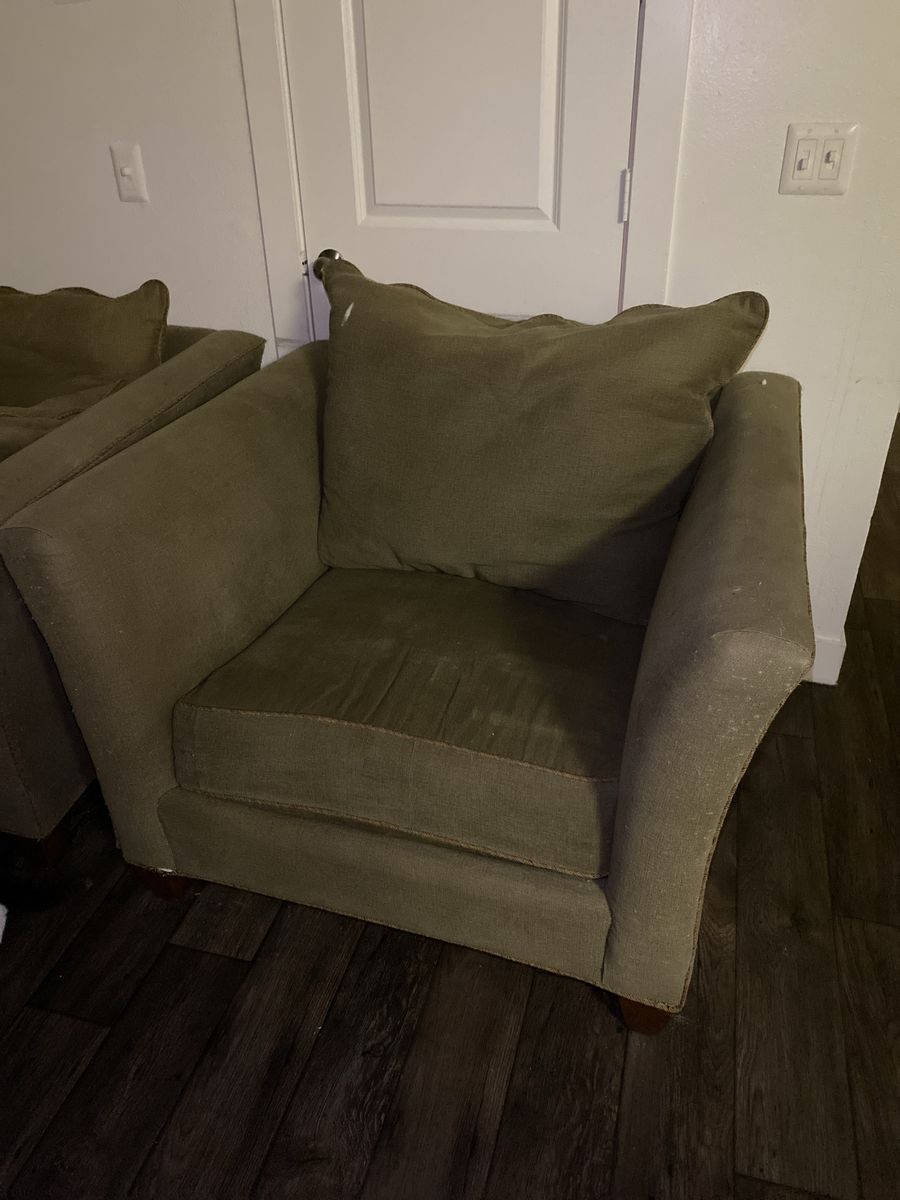Green couch