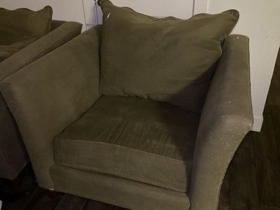 Green couch