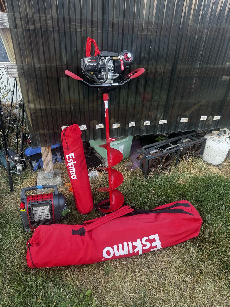 Ice fishing package