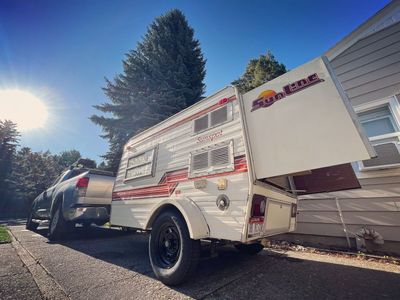 1982 Sunline Sunspot Vintage Teardrop Camper Trailer