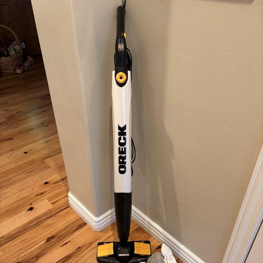 Steam Mop - Hard Floor Cleaner with 6 Reusable Pads and Original Attachments