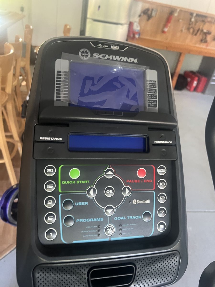 Schwinn Upright Stationary Exercise Bike with Bluetooth Console