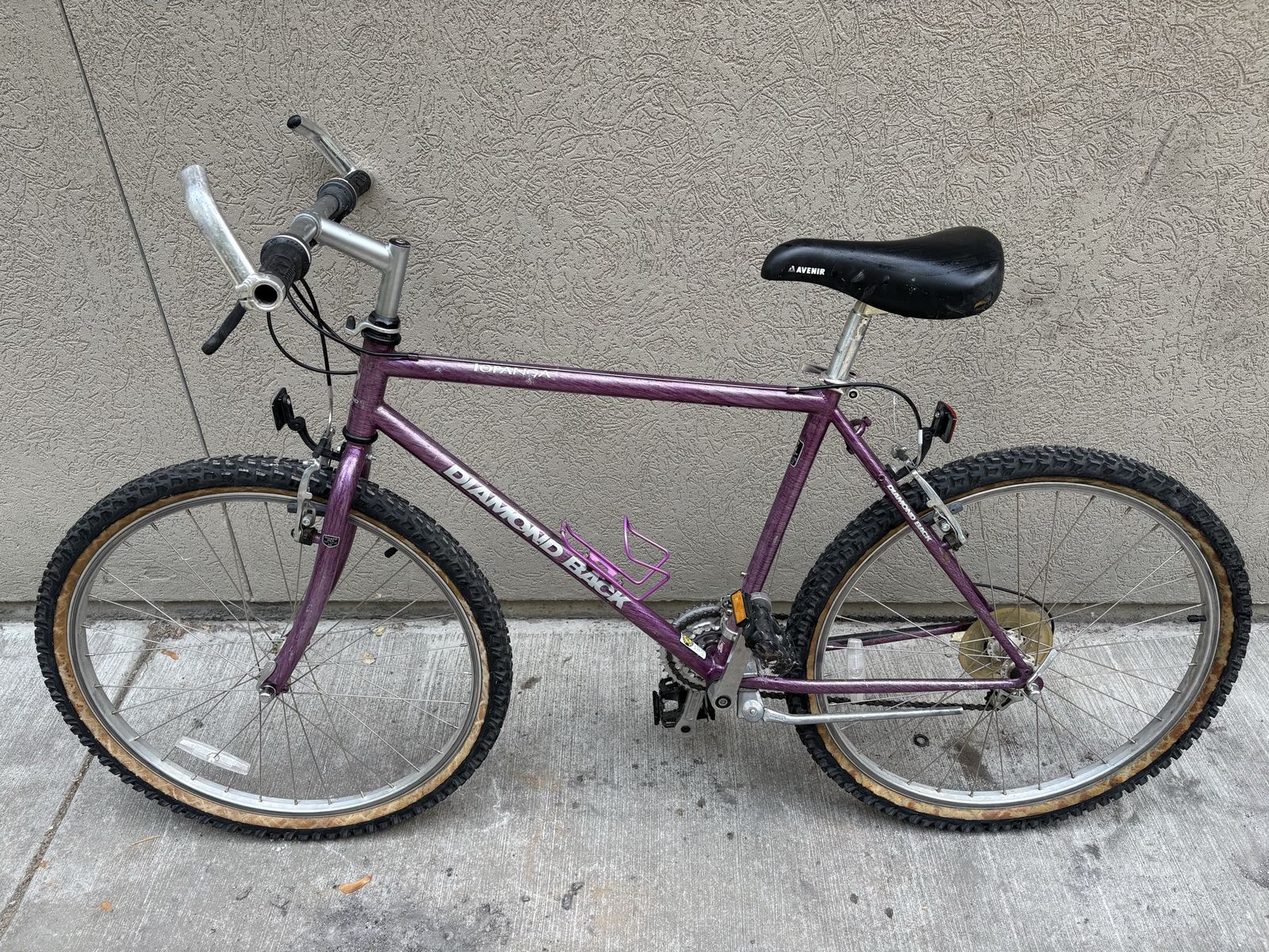 Diamondback Topanga Mountain Bike - Purple Metallic, Shimano Components