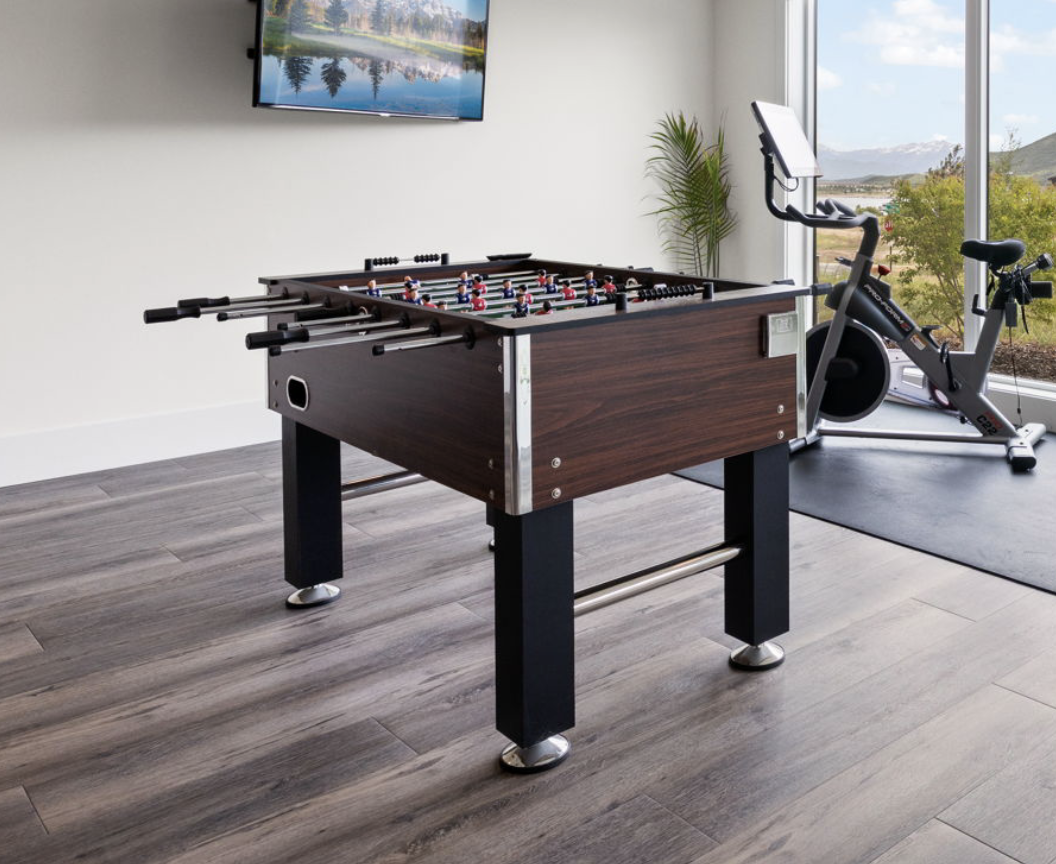 MOVING SALE — Foosball Table (Full-Size, Wood Finish)