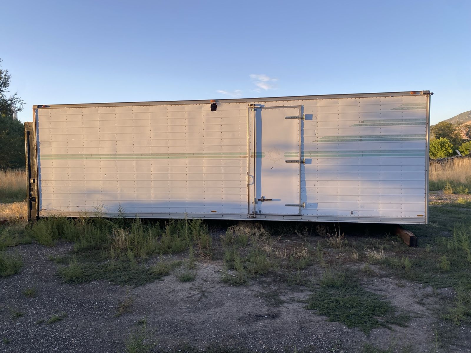 Truck box storage container