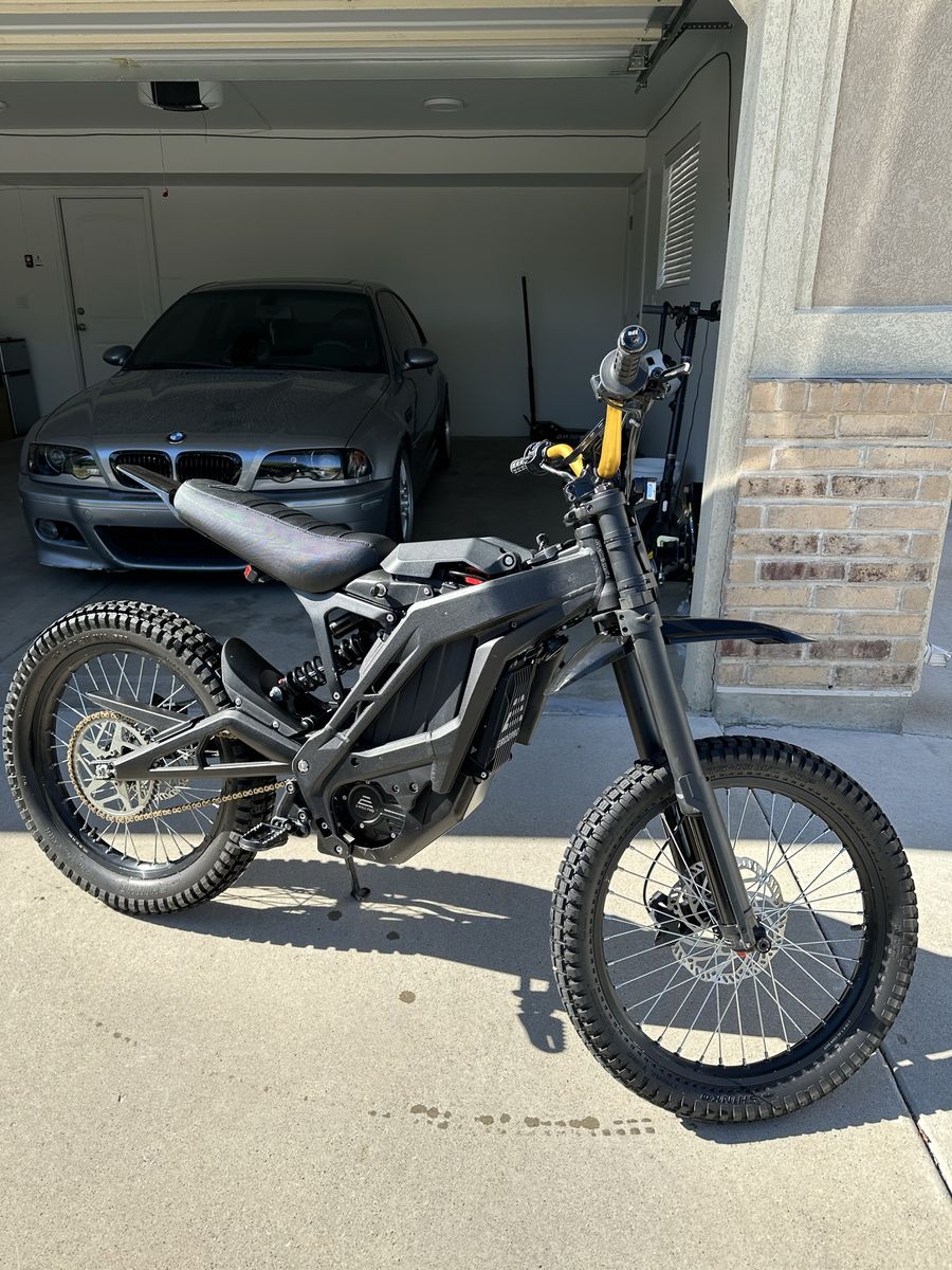 2024 E-Ride Pro SS 2.0 Electric Dirt Bike - Upgraded Bars, Seat, Tires