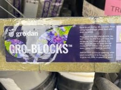 Grodan GRO-SLAB & GRO-BLOCKS Rockwool Growing Media