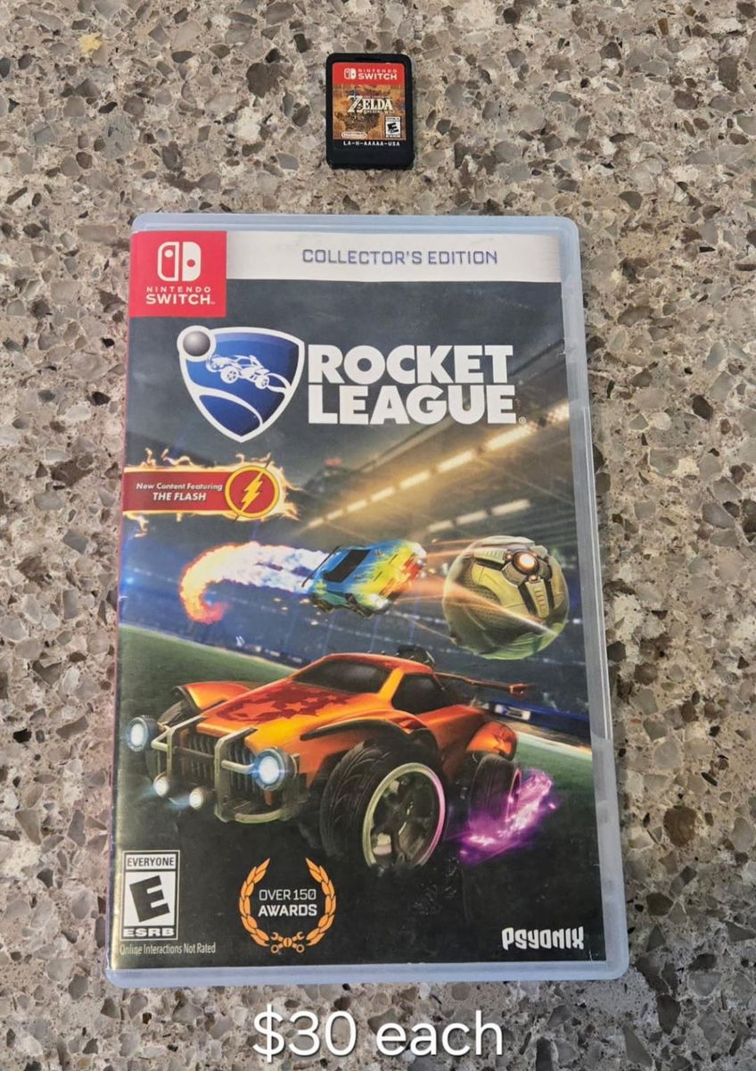 Nintendo Switch games $30 each including Zelda Breath of the Wild! trades considered!