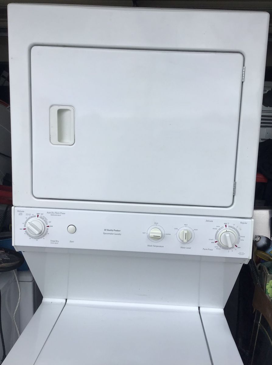 LIKE NEW SPACE SAVER STACKABLE WASHER AND DRYER INCLUDES FREE DELIVERY!