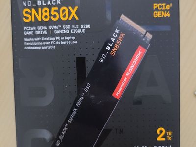 Sandisk WD_Black SN850X 2TB SSD M.2