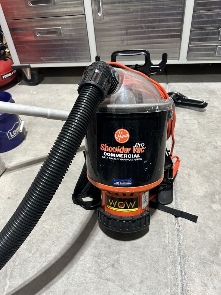 Hoover Commercial Backpack Vacuum Cleaner