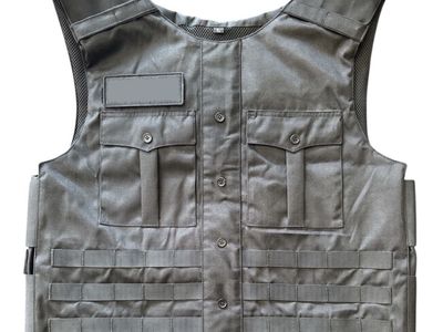 Redemption Tactical Duty Shirt 2.0 Plate Carrier - Large (fits XL/XXL) - Black with MOLLE Webbing