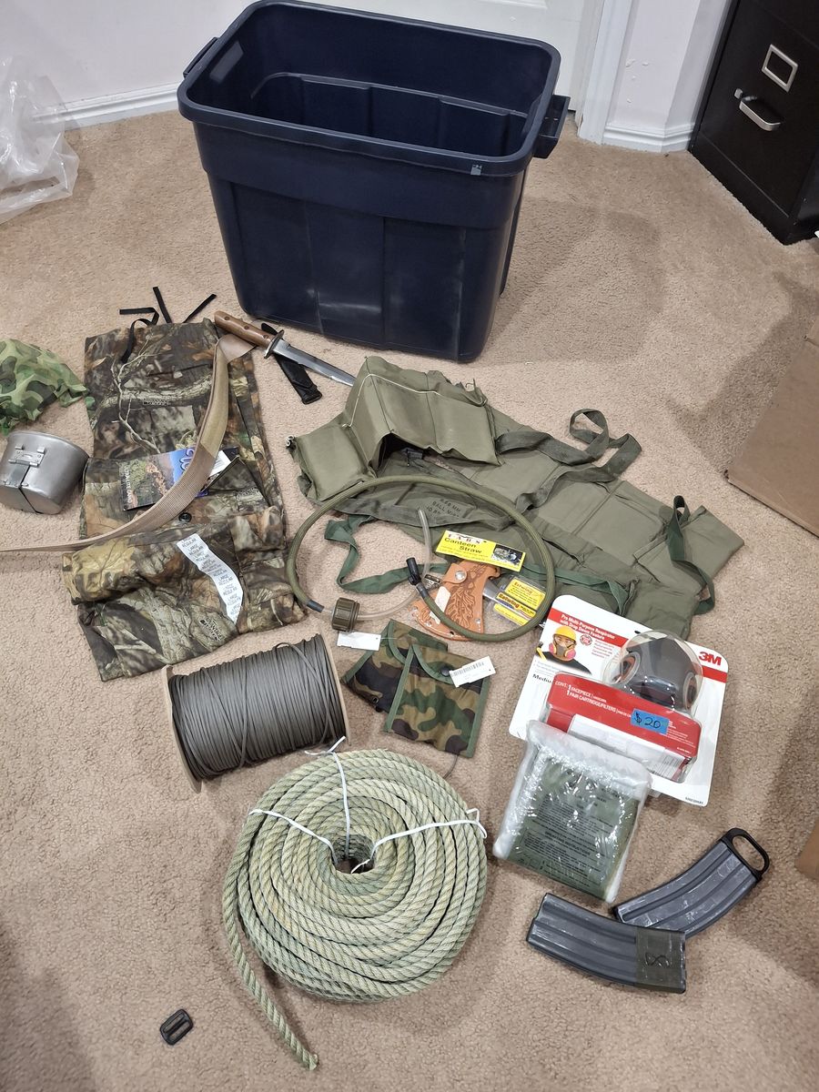 Camping,Survival,Military Surplus Lot Sale