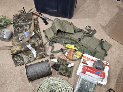 Camping,Survival,Military Surplus Lot Sale