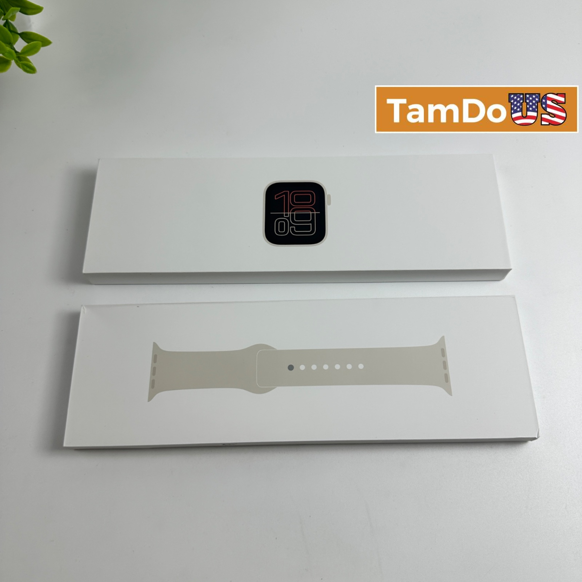 Apple Watch SE (3rd Gen, Cellular) 40mm Starlight AL Case Sport Band S/M