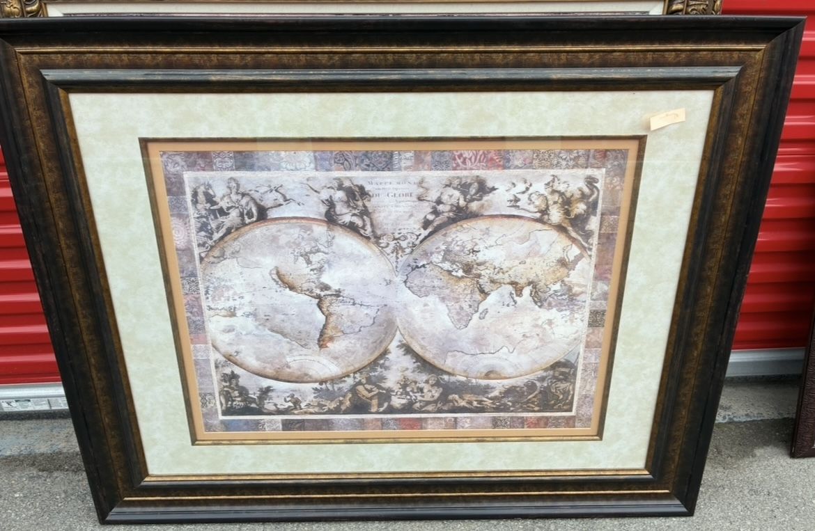 Beautiful huge Framed picture