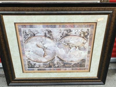 Beautiful huge Framed picture