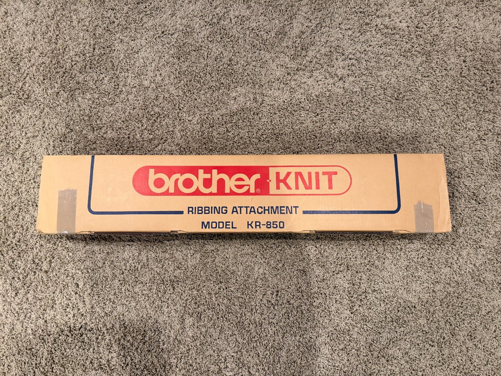 Brother Knit KR-850 Knitting Machine Ribbing Attachment - BRAND NEW