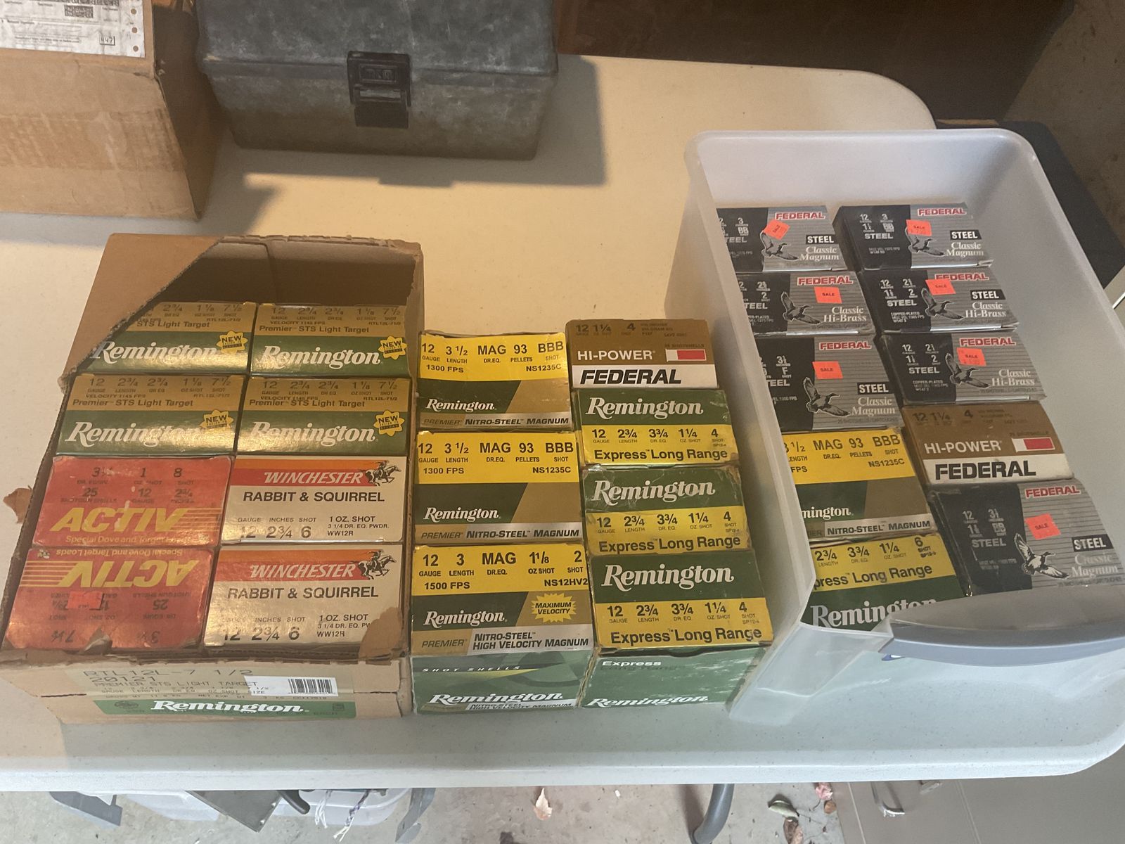 12 gauge ammo $15 a box
