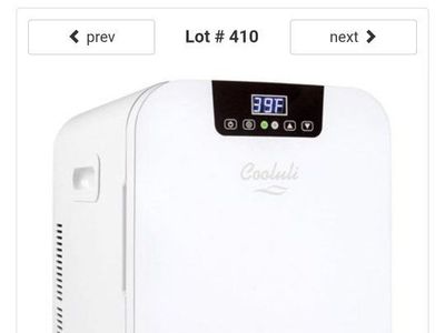 coolulii mini 20l mini fridge 12v/120v