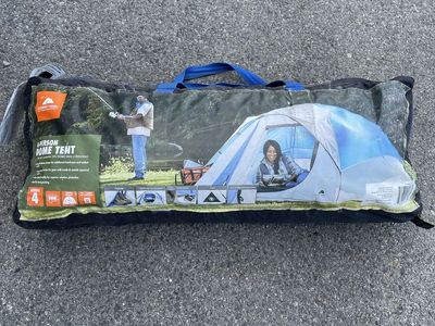 Ozark Trail 4-Person Dome Tent - Family Camping Tent for Outdoor Adventures