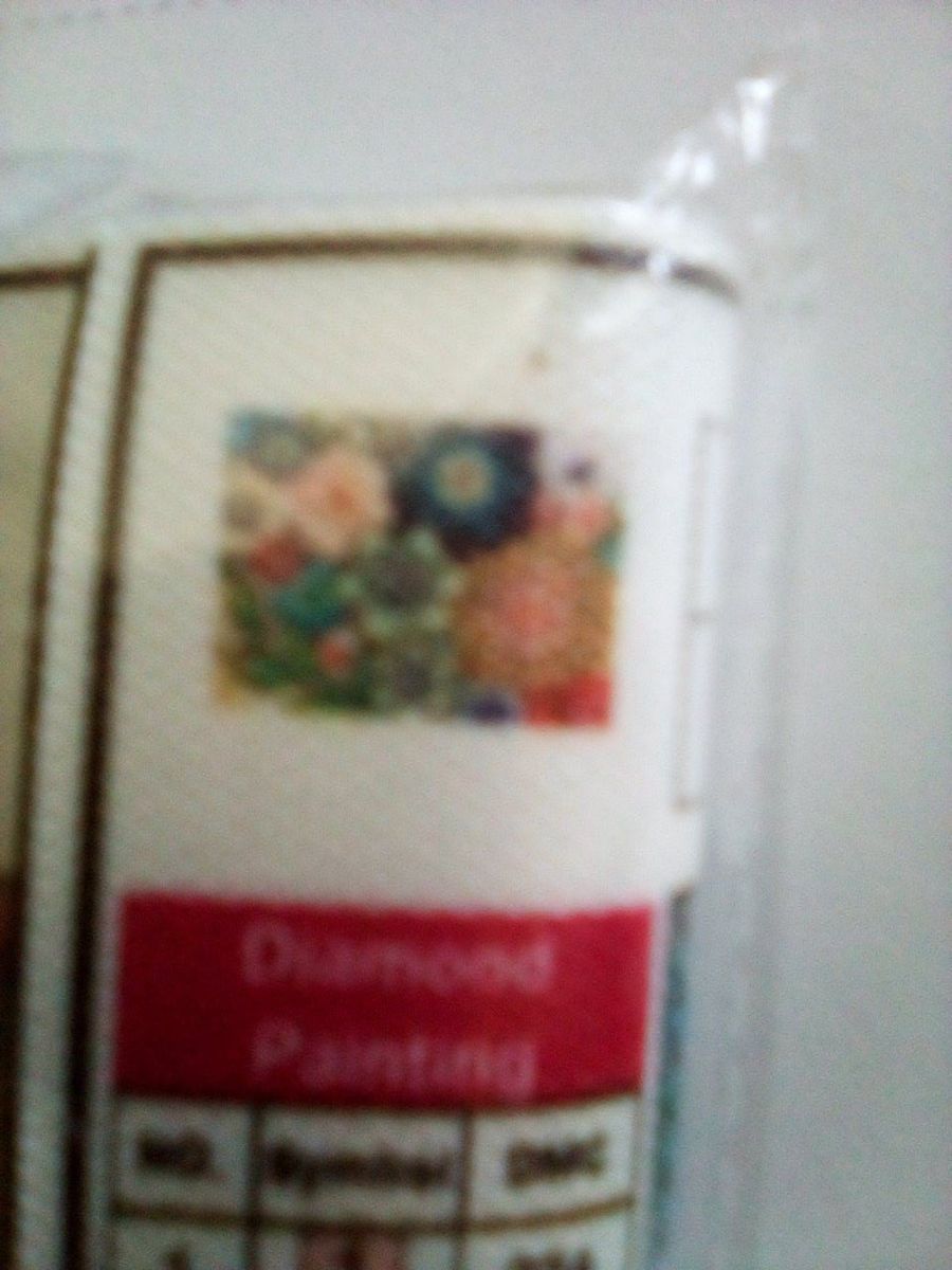 DIY Diamond Painting Kit - Floral Design, Craft Art, Unopened