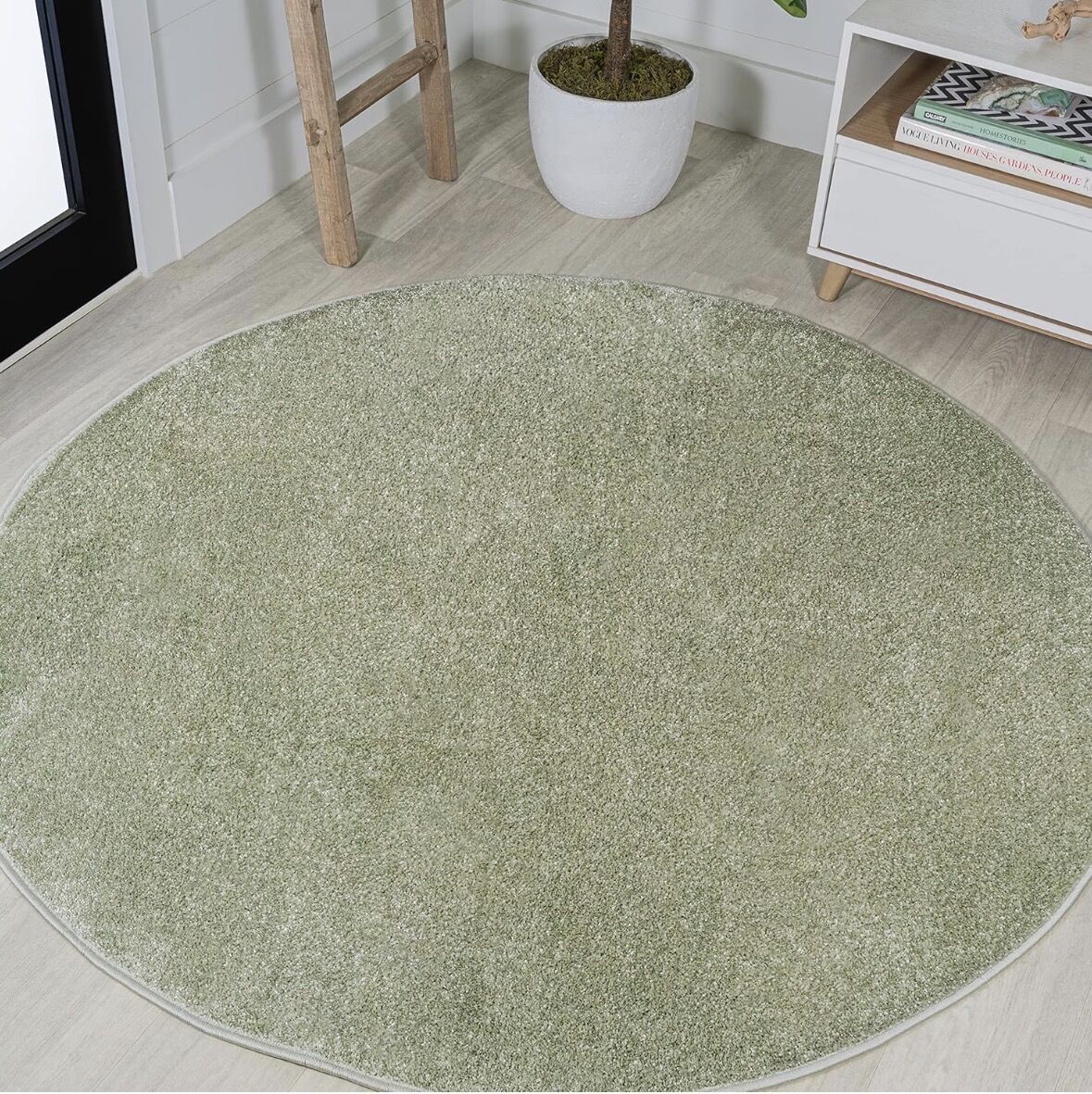 6' Round Indoor Area Rug