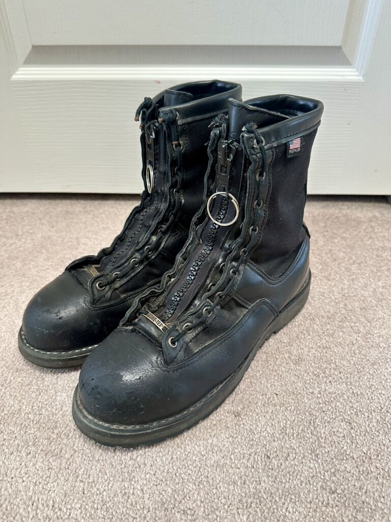 Mens 10.5 Danner Acadia Steel Toe Zip Gortex Boots