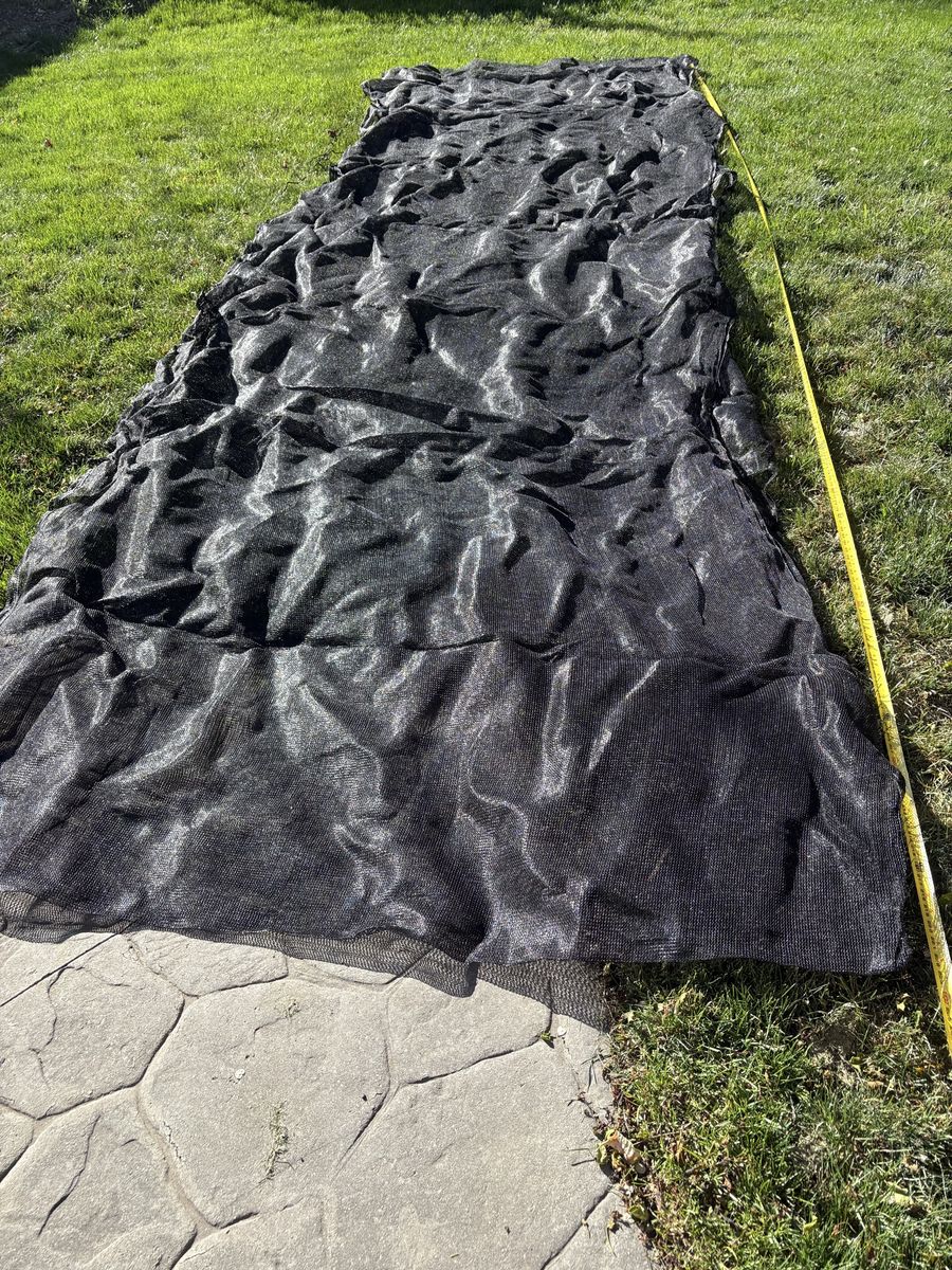 Trampoline safety net