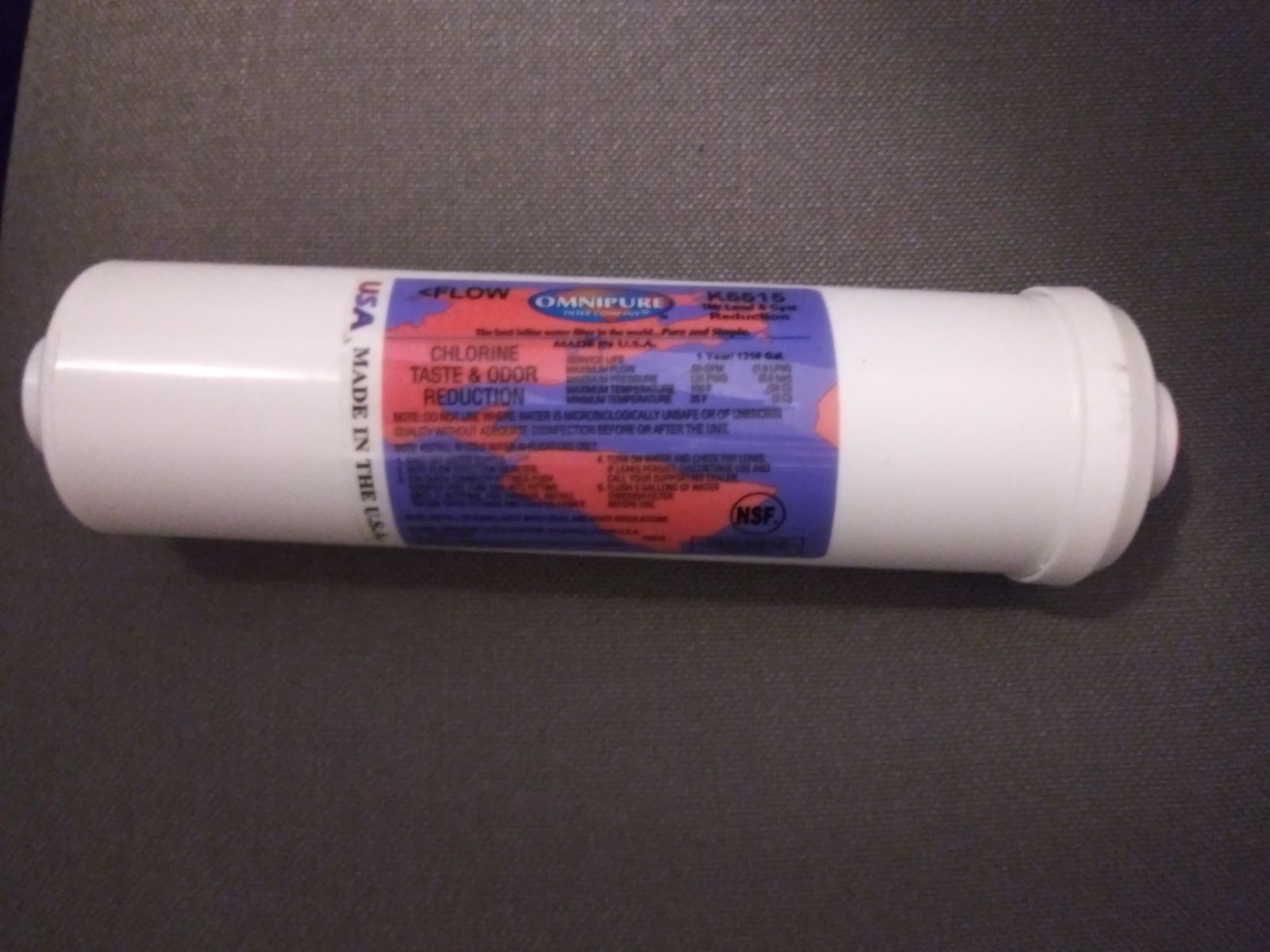 Box of 24 Water filters for ice makers/refrigerators, etc...