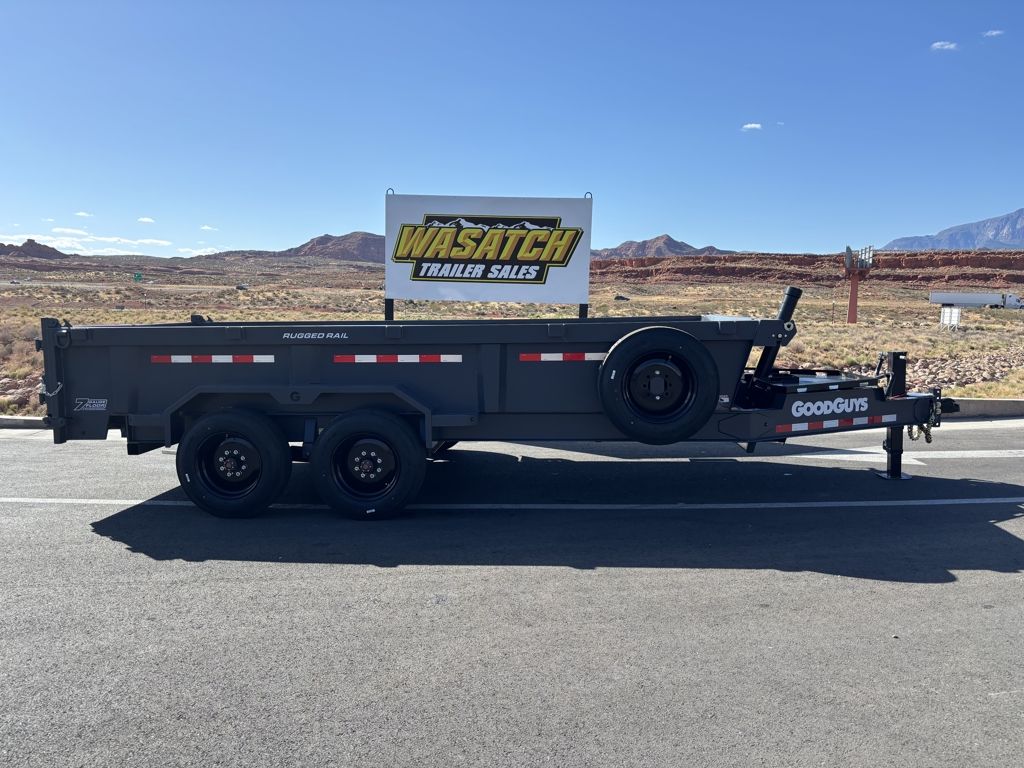 2027 GoodGuys Trailers Charcoal 7x16 16K Dump with
